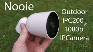 Nooie IPcamera Outdoor Review!