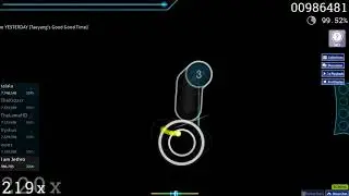 Osu! Bye Bye nomod 207pp I am Jethro