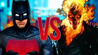 ПРИЗРАЧНЫЙ ГОНЩИК VS БЭТМЕН | Ghost Rider Песня ПРОТИВ Batman Фильм