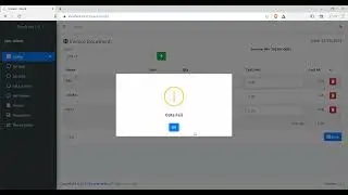 ตัวอย่างความคืบหน้า คอร์ส Asp.Net MVC Core ระบบคลังสินค้า