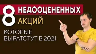 8 недооцененных акций России | Какие акции вырастут в 2021? / Инвестиции в акции #82