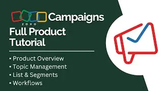 Zoho Campaigns Full Product Overview