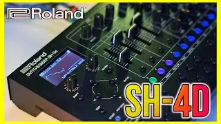 🚀Techno Production Essentials: Roland SH-4D Techno Pattern 🎧