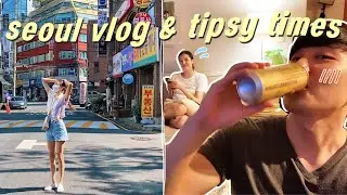 Empty Seoul Streets & Tipsy Times | DINK Life in Korea, Vlog