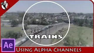 Make a simple video title with Alpha Channels in After Effects CC