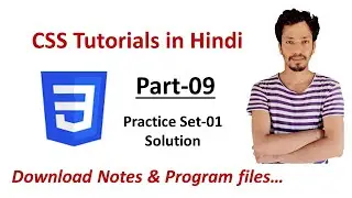 CSS Practice set 01 Solution || Complete web development course for beginners || Part-09