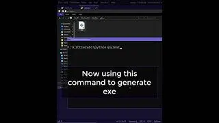 .py to .exe #shorts