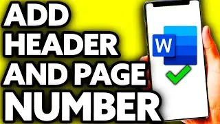 How To Add Header and Page Number In Word At The Same Time [BEST Way!]