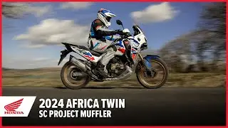 2024 Africa Twin SC Project Muffler