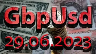 GBP USD. Прогноз форекс, разметка, сигналы на сегодня 29.06.2023.