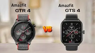 Amazfit GTR 4 vs Amazfit GTS 4 | Full Comparison ⚡