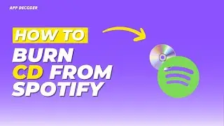 How to burn a cd from Spotify