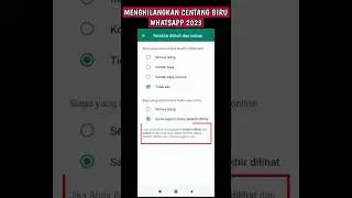 Disable Whatsapp Blue Check - Newest 2023
