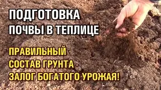 Подготовка почвы в теплице. Правильный состав грунта - залог богатого урожая!