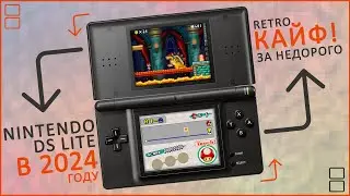 NINTENDO DS LITE В 2024 ГОДУ! ПОРТАТИВНЫЙ РЕТРО КАЙФ 🔥🔥🔥