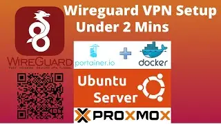 2021 | ULTRA FAST | SELF HOST | WIREGUARD VPN SETUP USING DOCKER | PORTAINER | MOBILE | UNDER 2 MINS