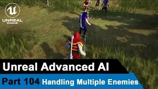 Melee Combat AI Handling Multiple Enemies- UE4 Tutorials #104