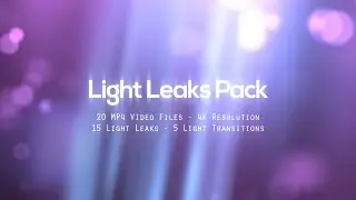 Light Leak Overlays Pack