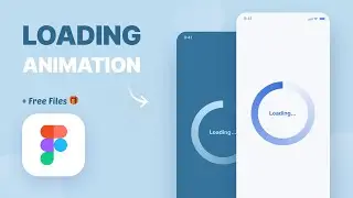 Loading Animation in Figma (Spinner) - Prototyping Tutorial