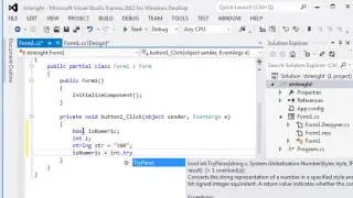 083 - How to validate a string in C#