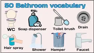 Lesson 86: Bathroom objects Vocabulary 