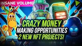 2 NEW NFT PROJECTS - 10X VOLUME INCREASE! NFT MARKET NEWS & UPDATES!