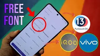 FREE FONT | IQOO | VIVO | FUNTOUCHOS | DEVICES | ASHISH NAYAK \\ 
