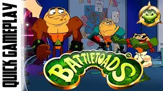 Battletoads 2020 Gameplay Tour بعد غياب 25 سنة عودة لعبة بتل تود نظرة سريعة