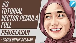 Cara edit foto vector untuk pemula | Infinite design | part 3
