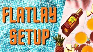 How To Make The PERFECT  Flatlay Photography Setup