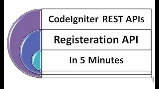 Codeigniter Rest API in 5 minutes, Codeigniter 4.0 register API Tutorial #php #ci #apis #codeigniter