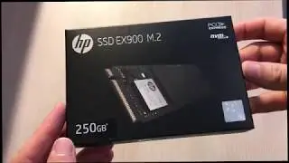 HP EX900 250GB SSD Unboxing
