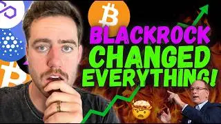 BLACKROCK JUST BOUGHT BITCOIN IN ANOTHER FUND AND MADE A BITCOIN VIDEO!!