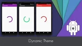 Android Studio - Dynamic Theme