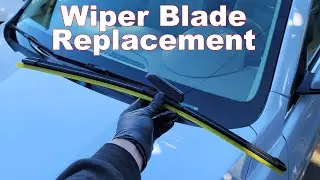 Wiper Blade Removal and Installation of Rain-X Latitude Wiper Blade (Complete Guide)