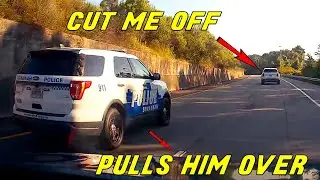 BEST OF CONVENIENT COP | Drivers Busted by Police, Instant Karma, Karma Cop, Justice Clip, Road Rage