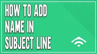 How To Add Name In Subject Line In Klaviyo