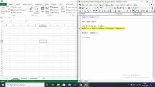 5. Excel VBA: Opening, Closing, Getting Path and Filename of Workbook using Macro.