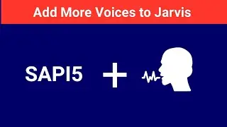 How to Add More Voices to Sapi5 in Windows 10 for Personal Assistant Jarvis | More Voice in Pyttsx3