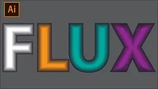 How to Create Neon Text Effect in Adobe Illustrator - 3D Neon Letters