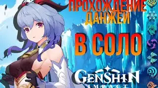 GENSHIN IMPACT ПРОХОЖДЕНИЕ ДАНЖЕЙ С ТЕЛЕФОНА В СОЛО