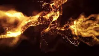 Green Screen Graphics | Abstract Animated Golden Background | HD1080P