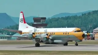 Lockheed L-188 Electra Takeoff