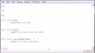 Python Programming Tutorial - 36 - Multiple Parent Classes