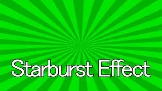 Photoshop CS6 Starburst Effect