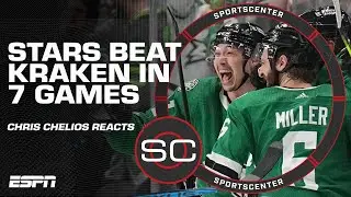 🚨 GAME 7 WIN 🚨 Reaction to Dallas Stars advancing to Western Conference Final | SportsCenter