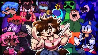 IMPOSTERS AND SONIC DX | VS IMPOSTER: HUMAN HIJINKS & BREAKER BUNDLE (Friday Night Funkin')