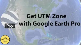 Get UTM zone with Google Earth Pro