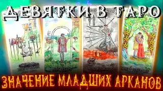 ИЗУЧАЕМ ТАРО: Значение Младших Арканов: Девятки в Таро. Карина Таро. #школатаро  ​ ​@karina_taro