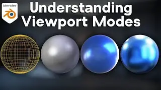 Understanding Viewport Modes in Blender (Tutorial)